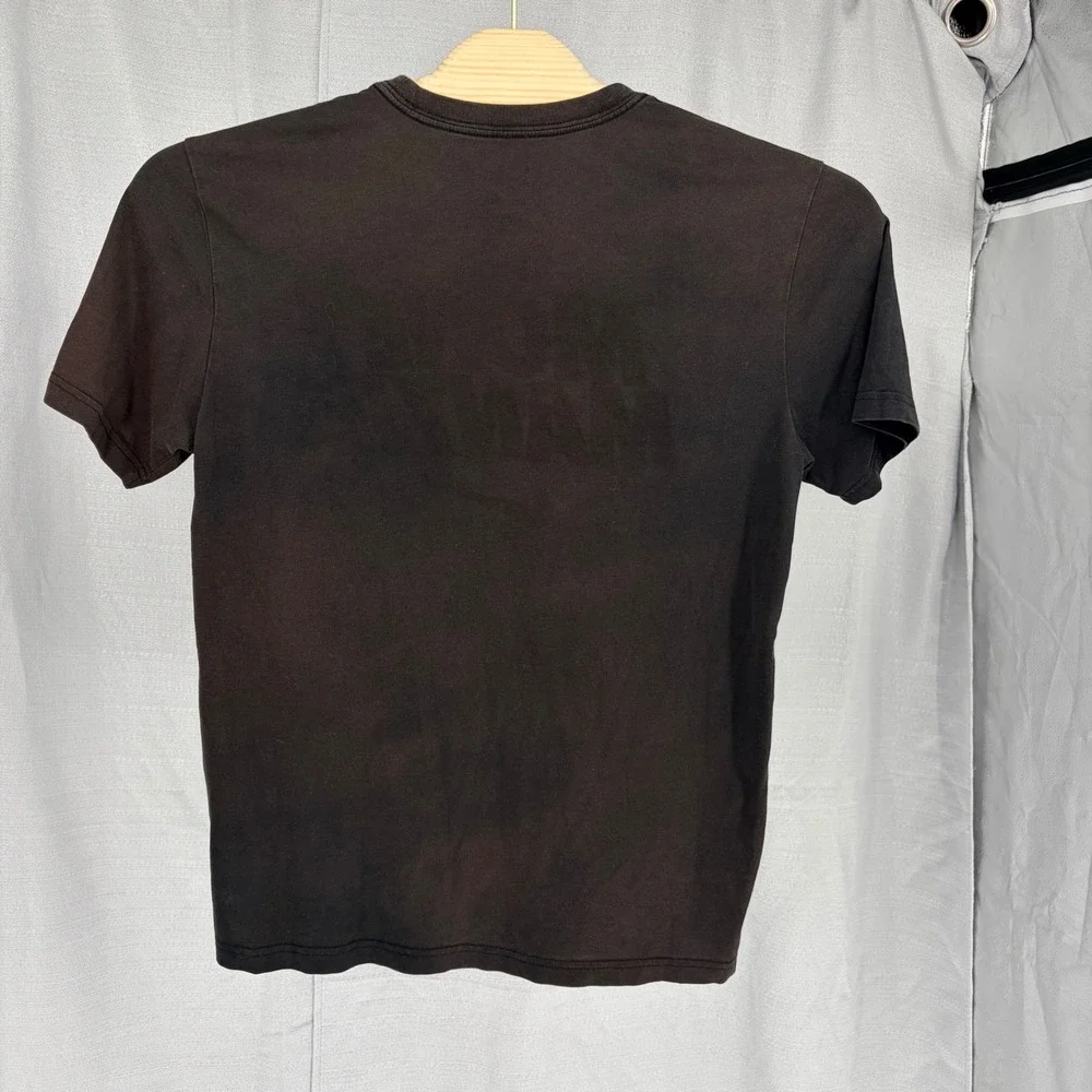 Y2K Nike Graphic T-Shirt Large Black Money Manziel Dri-Fit Sports Tee